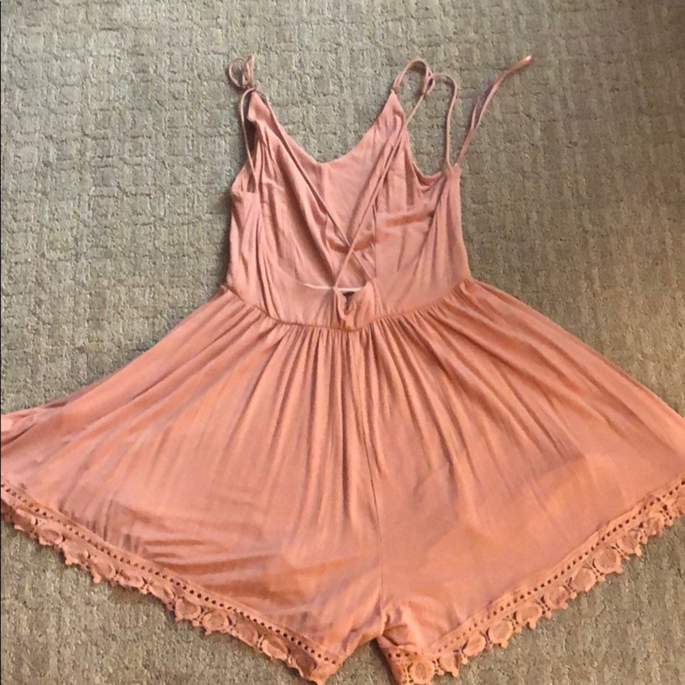 pink romper - Picture 2 of 2